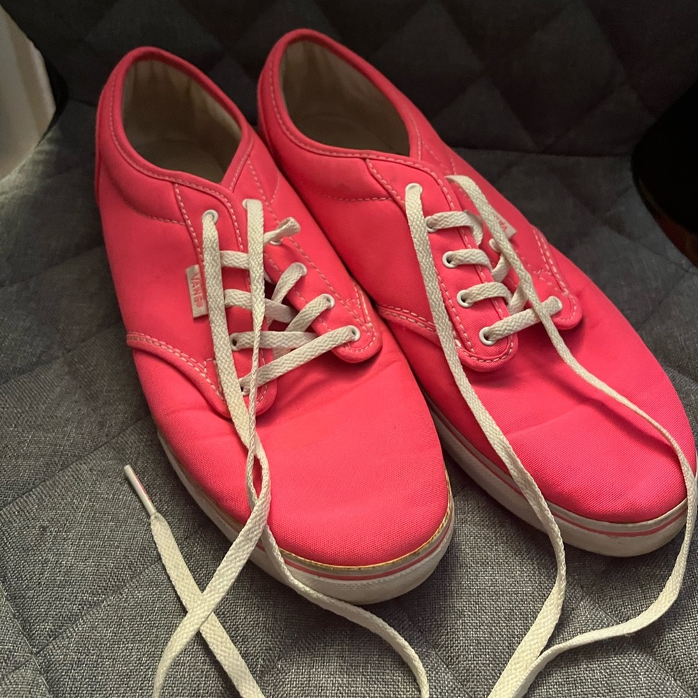 Neon Pink Vans